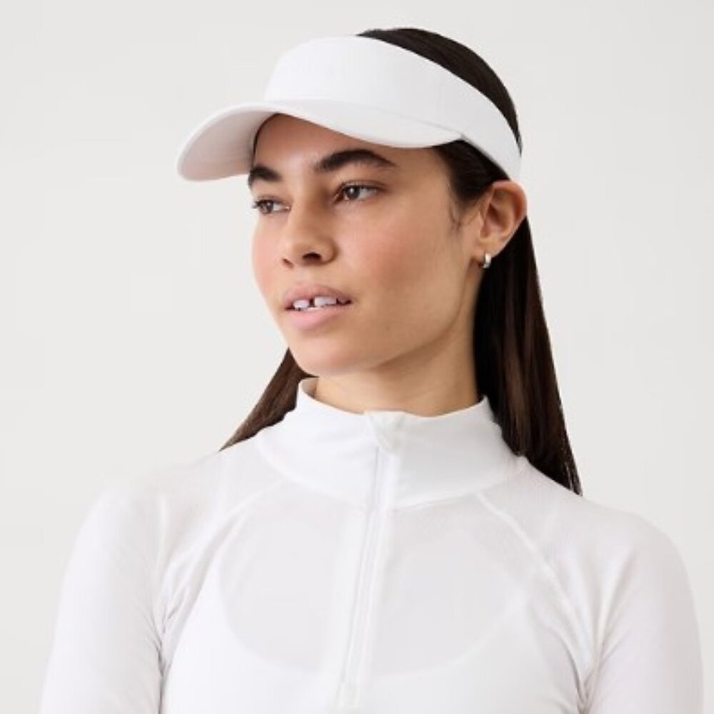 ATHLETA Crosscourt Visor, Bright White